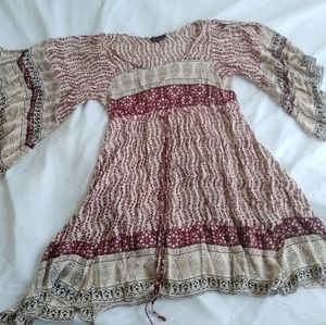 Fashion fuse 70s retro dress, top